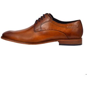 Derby - Bugatti - 312752021100 - Cuir - Marron - Talon Bloc 2.2cm Marron - Publicité Derby - Bugatti - 312752021100 - Cuir - Marron - Talon Bloc 2.2cm Marron - Publicité