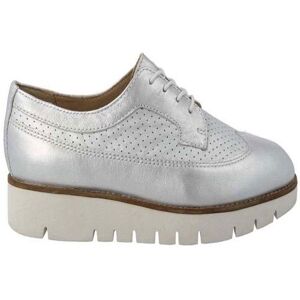 Demi-chaussures - GEOX - BLENDA - Cuir respirant - Argenté - Femme 39 Gris - Publicité Demi-chaussures - GEOX - BLENDA - Cuir respirant - Argenté - Femme 39 Gris - Publicité