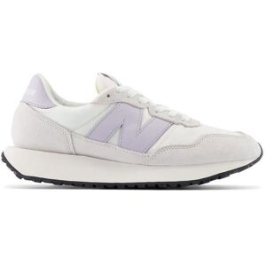 Baskets Femme NEW BALANCE WS237 - Blanc - Talon Plat - Cuir Synthétique - A Enfiler Blanc - Publicité Baskets Femme NEW BALANCE WS237 - Blanc - Talon Plat - Cuir Synthétique - A Enfiler Blanc - Publicité