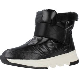 Bottine - Geox - 125920 Noir - Talon Plat - Lacets - Femme Noir - Publicité Bottine - Geox - 125920 Noir - Talon Plat - Lacets - Femme Noir - Publicité