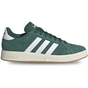 Chaussures Adidas Grand Court Base 00S pour Homme - Vert - Lacets - Dessus Synthétique Vert - Publicité Chaussures Adidas Grand Court Base 00S pour Homme - Vert - Lacets - Dessus Synthétique Vert - Publicité