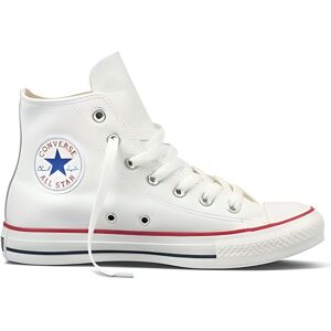 Converse All Star Leather Hi - Ref. 132169C Blanc - Publicité Converse All Star Leather Hi - Ref. 132169C Blanc - Publicité