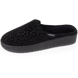 Isotoner Chaussons ultra confortables à mémoire de forme semelle plateforme de 37 cm noir femme Noir - Publicité Isotoner Chaussons ultra confortables à mémoire de forme semelle plateforme de 37 cm noir femme Noir - Publicité