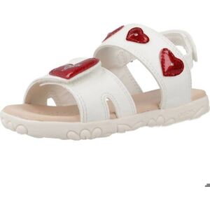 Sandalias Niña Modèle Chaussure Geox Modèle J Sandal Haiti Girl - Coleur Blanc Blanc - Publicité Sandalias Niña Modèle Chaussure Geox Modèle J Sandal Haiti Girl - Coleur Blanc Blanc - Publicité