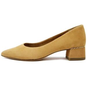 Escarpin Femme - Tamaris - Daim Beige - Talon Large 4cm - Confortable et Pratique Beige - Publicité Escarpin Femme - Tamaris - Daim Beige - Talon Large 4cm - Confortable et Pratique Beige - Publicité