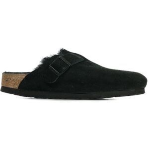 1754 Birkenstock Boston Vl Shearling Mules femme Noir - Publicité 1754 Birkenstock Boston Vl Shearling Mules femme Noir - Publicité