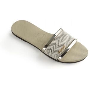 Sandales Havaianas - You Trancoso Premium - Femme - Gris Sable - Confort exceptionnel Gris - Publicité Sandales Havaianas - You Trancoso Premium - Femme - Gris Sable - Confort exceptionnel Gris - Publicité