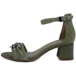 Sandales Femme - TAMARIS - Daim-Nubuck - Talon Large - Boucle de serrage - Vert sauge Vert - Publicité Sandales Femme - TAMARIS - Daim-Nubuck - Talon Large - Boucle de serrage - Vert sauge Vert - Publicité