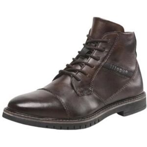 Boots Bugatti en Cuir Ref Marron - Homme - Fermeture Lacets - Talon 2 cm Marron - Publicité Boots Bugatti en Cuir Ref Marron - Homme - Fermeture Lacets - Talon 2 cm Marron - Publicité