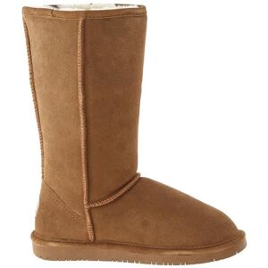 Bottes hautes Femme BEARPAW Elle Tall - Daim-Nubuck - Marron/Noir - Fermeture Zip Marron - Publicité Bottes hautes Femme BEARPAW Elle Tall - Daim-Nubuck - Marron/Noir - Fermeture Zip Marron - Publicité