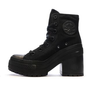 Baskets Noires Femme Converse Chuck 70 De Luxe Heel Noir - Publicité Baskets Noires Femme Converse Chuck 70 De Luxe Heel Noir - Publicité