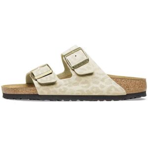 Pantoufles Synthétiques Birkenstock Arizona Beige - Publicité Pantoufles Synthétiques Birkenstock Arizona Beige - Publicité