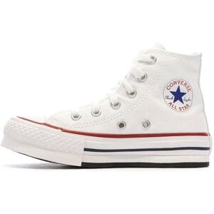 Converse Chuck Taylor All Star Eva Lift Platform Hi - Chaussure fille blanche à plateau - Lacets Blanc - Publicité Converse Chuck Taylor All Star Eva Lift Platform Hi - Chaussure fille blanche à plateau - Lacets Blanc - Publicité