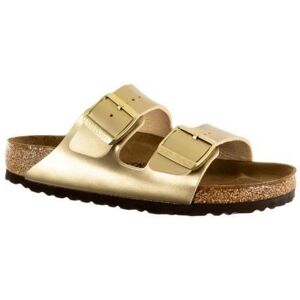 Birkenstock Sandales En Pvc Doré Pour Femmes Beige - Publicité Birkenstock Sandales En Pvc Doré Pour Femmes Beige - Publicité