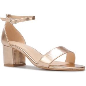 Sandales à bout arrondi en simili. pour femme - Sandales nu-pieds - La Modeuse Beige - Publicité Sandales à bout arrondi en simili. pour femme - Sandales nu-pieds - La Modeuse Beige - Publicité