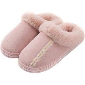 Pantoufles en coton confortables pour femmes grande taille - FUNMOON - Rose - Taille 39 Rose - Publicité Pantoufles en coton confortables pour femmes grande taille - FUNMOON - Rose - Taille 39 Rose - Publicité