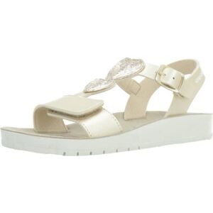Sandales enfant GEOX J SANDAL COSTAREI GI D´or - Synthétique - Coincé Beige - Publicité Sandales enfant GEOX J SANDAL COSTAREI GI D´or - Synthétique - Coincé Beige - Publicité