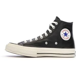 Chaussures Converse Chuck 70 en Cuir Unisexes Noir A07200C - CONVERSE - Plat - Lacets Noir - Publicité Chaussures Converse Chuck 70 en Cuir Unisexes Noir A07200C - CONVERSE - Plat - Lacets Noir - Publicité