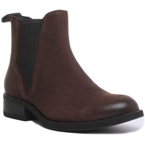 Bottes Chelsea Vagabond Cary en cuir nubuck noir pour femme - Talons cubains - Taille 39 Beige - Publicité Bottes Chelsea Vagabond Cary en cuir nubuck noir pour femme - Talons cubains - Taille 39 Beige - Publicité