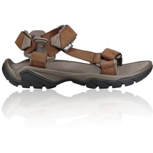 Teva Hommes Terra Fi 5 Universal Cuir Sandales Marron - Publicité Teva Hommes Terra Fi 5 Universal Cuir Sandales Marron - Publicité