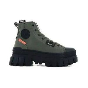 Bottines Palladium Bottines Palladium REVOLT HI TX Vert Vert - Publicité Bottines Palladium Bottines Palladium REVOLT HI TX Vert Vert - Publicité