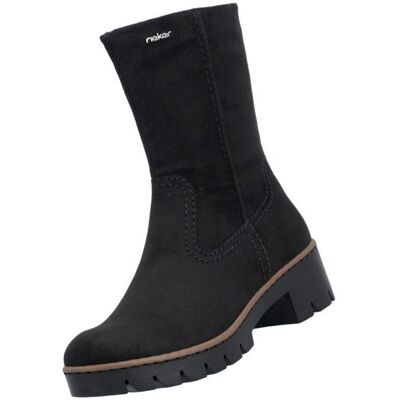 Rieker Bottes pour Femme X5781-00 Noir Noir - Publicité Rieker Bottes pour Femme X5781-00 Noir Noir - Publicité