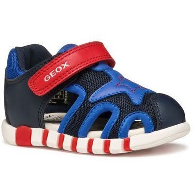 Sandales bébé garçon Geox Iupidoo C Bleu - Publicité Sandales bébé garçon Geox Iupidoo C Bleu - Publicité