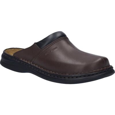 Sabots pour Hommes - JOSEF SEIBEL - Max 94 - Cuir Marron - Semelle en PU - Confortable et Élégant Marron - Publicité Sabots pour Hommes - JOSEF SEIBEL - Max 94 - Cuir Marron - Semelle en PU - Confortable et Élégant Marron - Publicité
