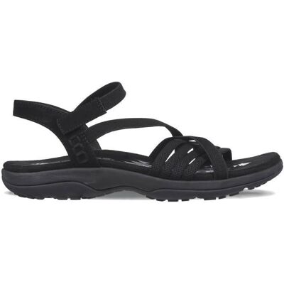 Sandales dété pour femme Skechers Reggae Slim - Noir Noir - Publicité Sandales dété pour femme Skechers Reggae Slim - Noir Noir - Publicité