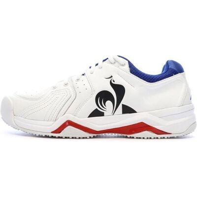 Chaussures de Tennis Blanches Homme Le Coq Sportif Lcs Gasquet Pro I Blanc - Publicité Chaussures de Tennis Blanches Homme Le Coq Sportif Lcs Gasquet Pro I Blanc - Publicité