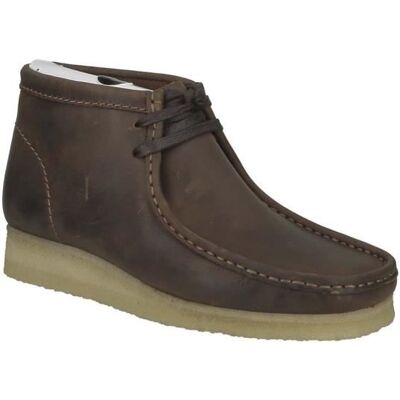 Chaussures Clarks originals Wallabee Boot en cuir marron pour homme.-42 1-2 Marron - Publicité Chaussures Clarks originals Wallabee Boot en cuir marron pour homme.-42 1-2 Marron - Publicité