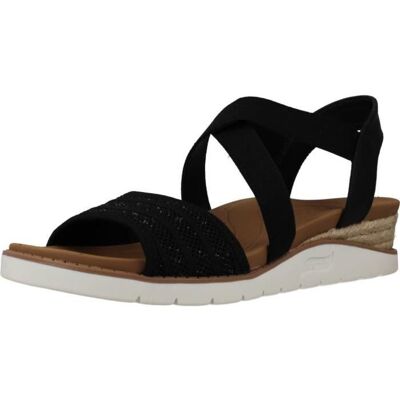 Sandale - nu-pieds Skechers 136689 Noir - Femme - Adulte Noir - Publicité Sandale - nu-pieds Skechers 136689 Noir - Femme - Adulte Noir - Publicité