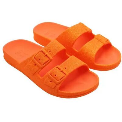 Sandales femme Cacatoès Neon Orange - Publicité Sandales femme Cacatoès Neon Orange - Publicité