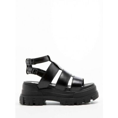 Chaussures de lifestyle femme Buffalo aspha gld black imi box leather - noir - 38 Noir - Publicité Chaussures de lifestyle femme Buffalo aspha gld black imi box leather - noir - 38 Noir - Publicité