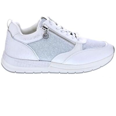 Chaussures - TAMARIS - Femme - Blanc - Fermeture éclair - Synthétique Blanc - Publicité Chaussures - TAMARIS - Femme - Blanc - Fermeture éclair - Synthétique Blanc - Publicité