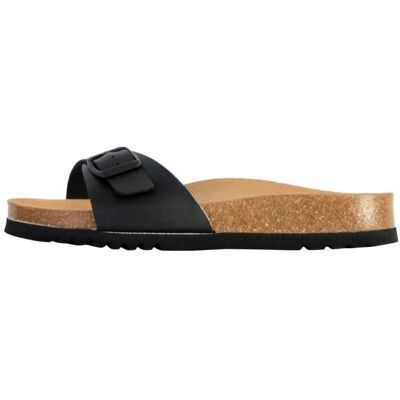 Mules - Scholl - Estelle - Noir - Cuir - Ouvert - A bride/Boucle/Enfiler Noir - Publicité Mules - Scholl - Estelle - Noir - Cuir - Ouvert - A bride/Boucle/Enfiler Noir - Publicité