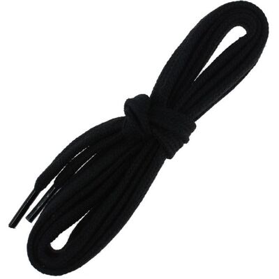 Les Lacets Français - Lacets plats et épais - Sneakers - Noir - 125cm Unisexe - Noir - Publicité Les Lacets Français - Lacets plats et épais - Sneakers - Noir - 125cm Unisexe - Noir - Publicité