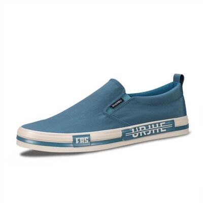 AIEVIS Mocassins Homme en Toile Respirante - Bleu - Chaussures Casual Bleu - Publicité AIEVIS Mocassins Homme en Toile Respirante - Bleu - Chaussures Casual Bleu - Publicité