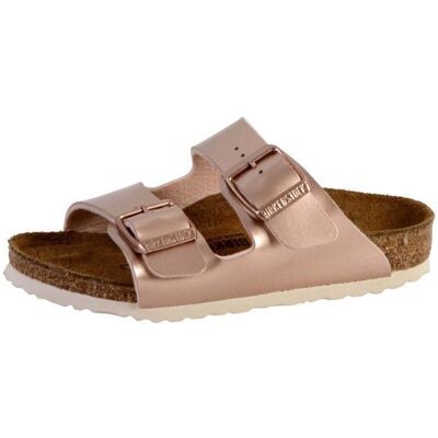 Sandales Birkenstock Arizona Birko-Flor Enfant Jaune - Publicité Sandales Birkenstock Arizona Birko-Flor Enfant Jaune - Publicité