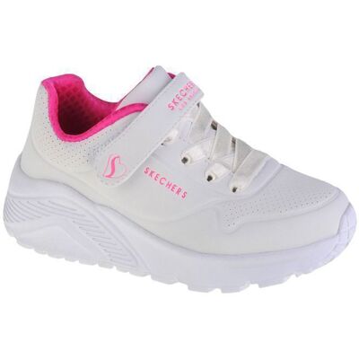 Baskets enfant - SKECHERS - Uno Lite - Blanc - Mixte - Mousse mémoire refroidie par air Blanc - Publicité Baskets enfant - SKECHERS - Uno Lite - Blanc - Mixte - Mousse mémoire refroidie par air Blanc - Publicité