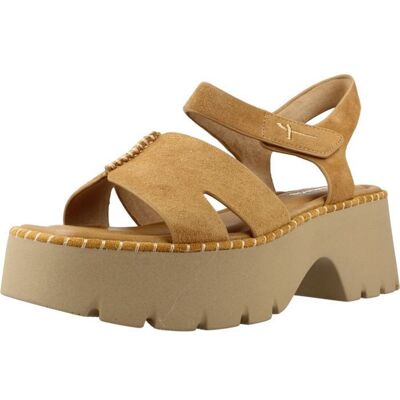 Sandales femme - TAMARIS - 28377/46 - Brun clair (beige) - Talon 7 cm - Cuir Beige - Publicité Sandales femme - TAMARIS - 28377/46 - Brun clair (beige) - Talon 7 cm - Cuir Beige - Publicité