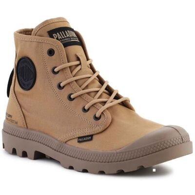 Chaussures Palladium Pampa HI Htg Supply Caramel Marron - Homme/Adulte - Canvas Marron - Publicité Chaussures Palladium Pampa HI Htg Supply Caramel Marron - Homme/Adulte - Canvas Marron - Publicité