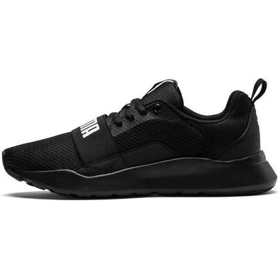 Baskets Homme Puma Wired Noir Noir - Publicité Baskets Homme Puma Wired Noir Noir - Publicité