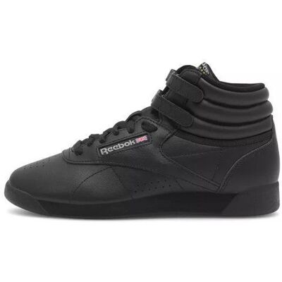 Basket Reebok FREESTYLE HI Noir - Publicité Basket Reebok FREESTYLE HI Noir - Publicité