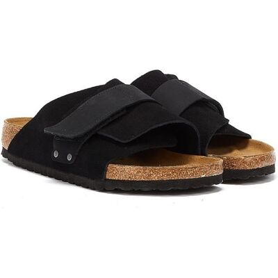 Sandales Homme Birkenstock Kyoto en Daim-Nubuck Noir - EU 40 Noir - Publicité Sandales Homme Birkenstock Kyoto en Daim-Nubuck Noir - EU 40 Noir - Publicité