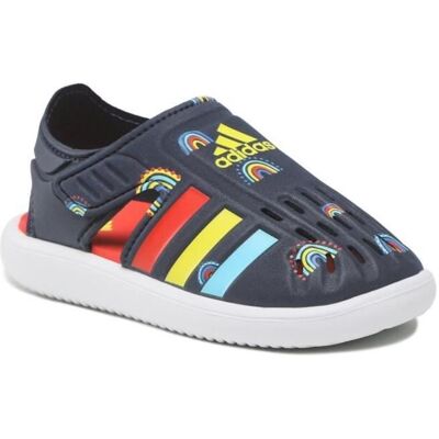 Chaussures de plage pour enfant ADIDAS WATER SANDAL C Bleu marine - Scratch - Synthétique Bleu - Publicité Chaussures de plage pour enfant ADIDAS WATER SANDAL C Bleu marine - Scratch - Synthétique Bleu - Publicité