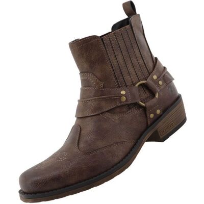 MUSTANG Bottines pour Homme 36M0031001-brown Marron Marron - Publicité MUSTANG Bottines pour Homme 36M0031001-brown Marron Marron - Publicité