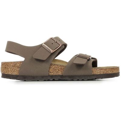 BIRKENSTOCK New York - Sandales enfant fille marron (Birko‑Flor nubuck) Marron - Publicité BIRKENSTOCK New York - Sandales enfant fille marron (Birko‑Flor nubuck) Marron - Publicité