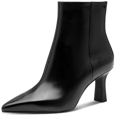 Femme Bottine - TAMARIS - Noir - Cuir - Zip Noir - Publicité Femme Bottine - TAMARIS - Noir - Cuir - Zip Noir - Publicité