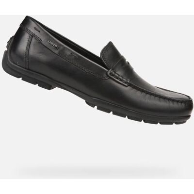 Mocassins Homme - Geox - U MONER W 2FIT - Cuir Noir - Confortables et Respirants Noir - Publicité Mocassins Homme - Geox - U MONER W 2FIT - Cuir Noir - Confortables et Respirants Noir - Publicité
